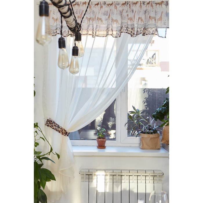 Шторы С Тюлью Для Кухни Купить