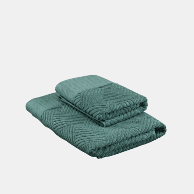Полотенце махровое "Beneviva" (Зеленый)